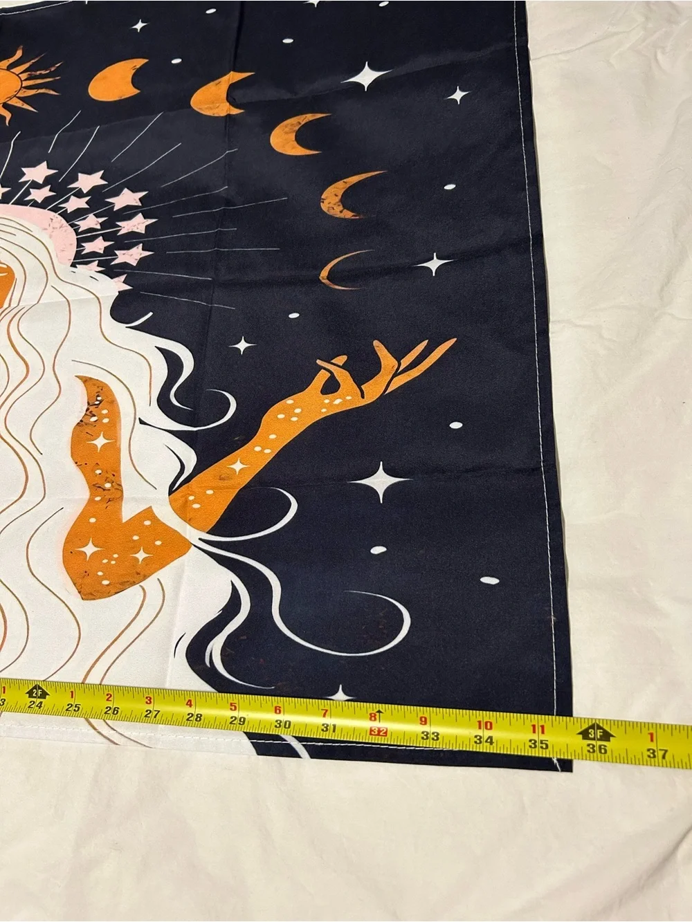 New tapestry home wall decor goddess moon phases star sun gift her queen hippy